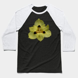 Yellow Pansy Baseball T-Shirt